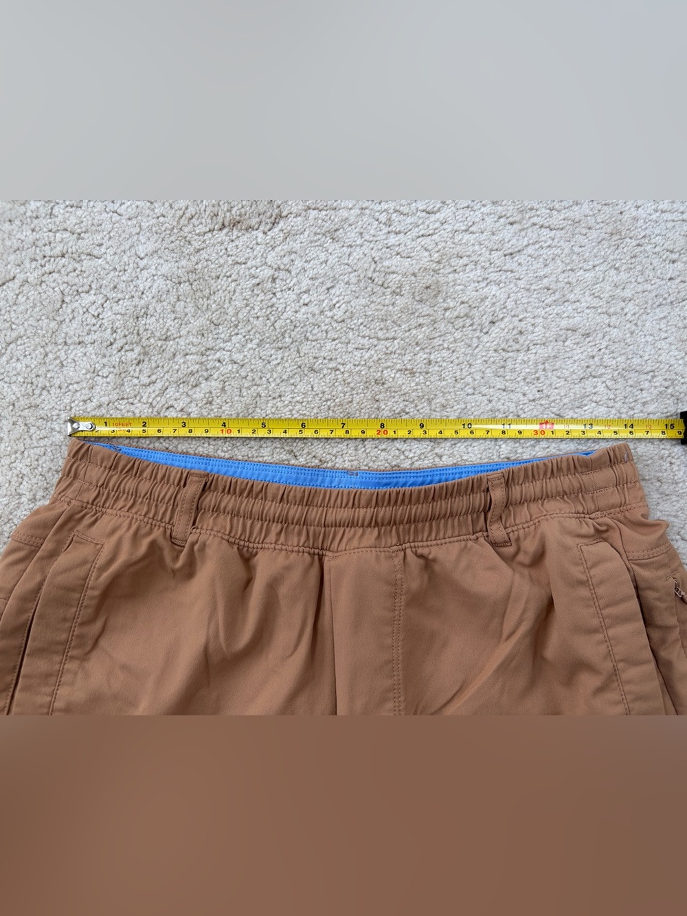 Birddogs Men's Size Medium Tan and Khaki Athletic Activewear Cargo Shorts Bundle - Picture 7 of 10